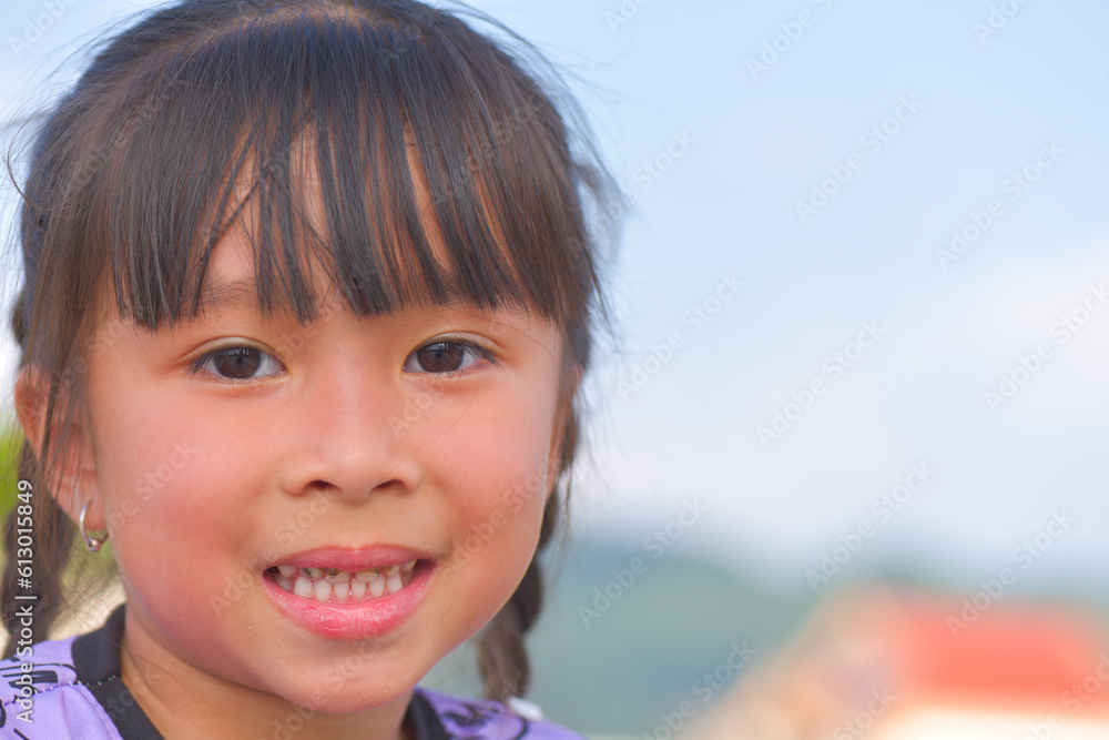 Portrait of a smiling child. Smiling face baby girl. Portrait of a smiling child. Smiling face baby girl.