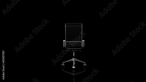 Office Chair turns on itself