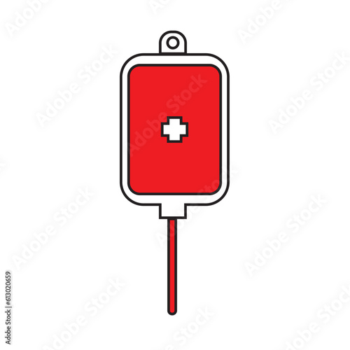 blood bag icon