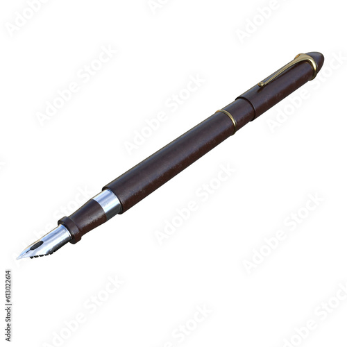 ballpoint pen isolated