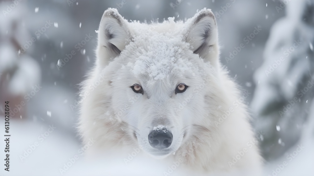 Obraz premium White Wolf