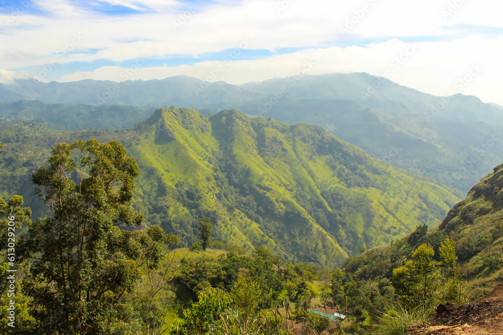 Naklejka premium Scenic Ella Gap, Hill Country, Sri Lanka
