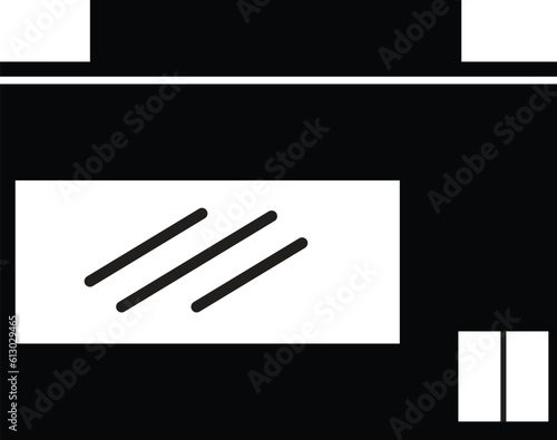 village exhibition center icon. exhibition center sign. flat style.