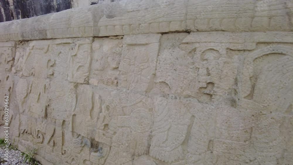 Intricate hieroglyphs that adorn the majestic structures of this pre-Columbian city Chitzen Itza Intricate hieroglyphs that adorn the majestic structures of this pre-Columbian city Chitzen Itza