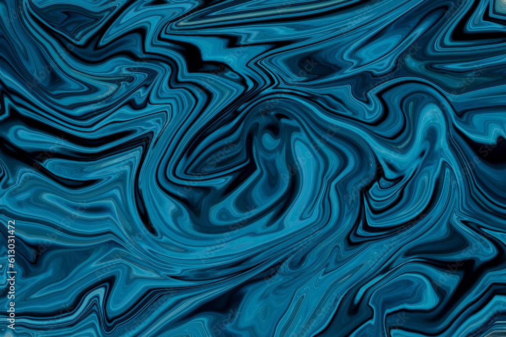 Obraz premium Marbled abstract liquid swirl colors pattern background