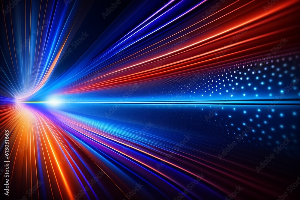 quantum background Lines in blue and black 3D quantum background Lines in blue and black 3D