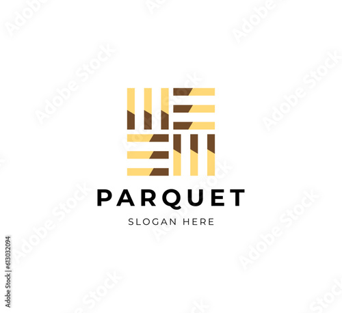 Vector logo parquet for your company