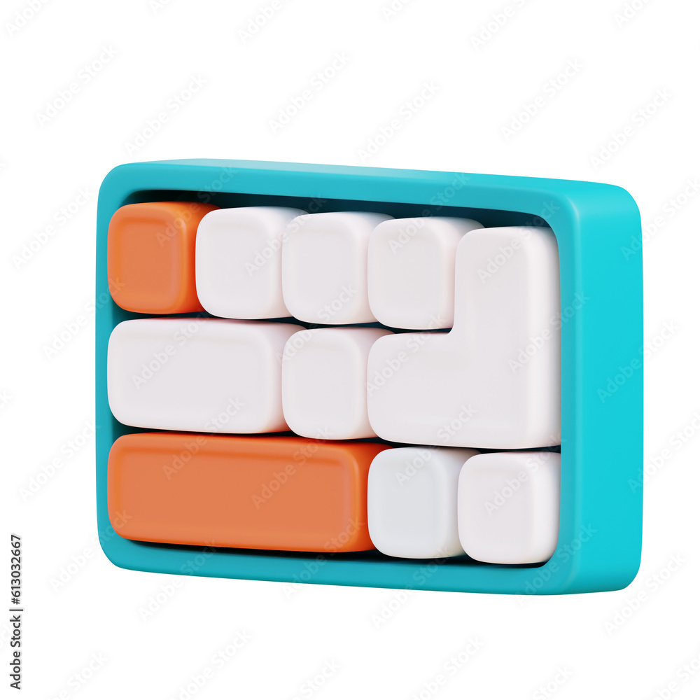 3D Illustration Keyboard
3D Illustration Keyboard