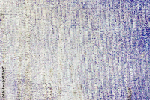 art abstract white background with blue hand-painted canvas texture