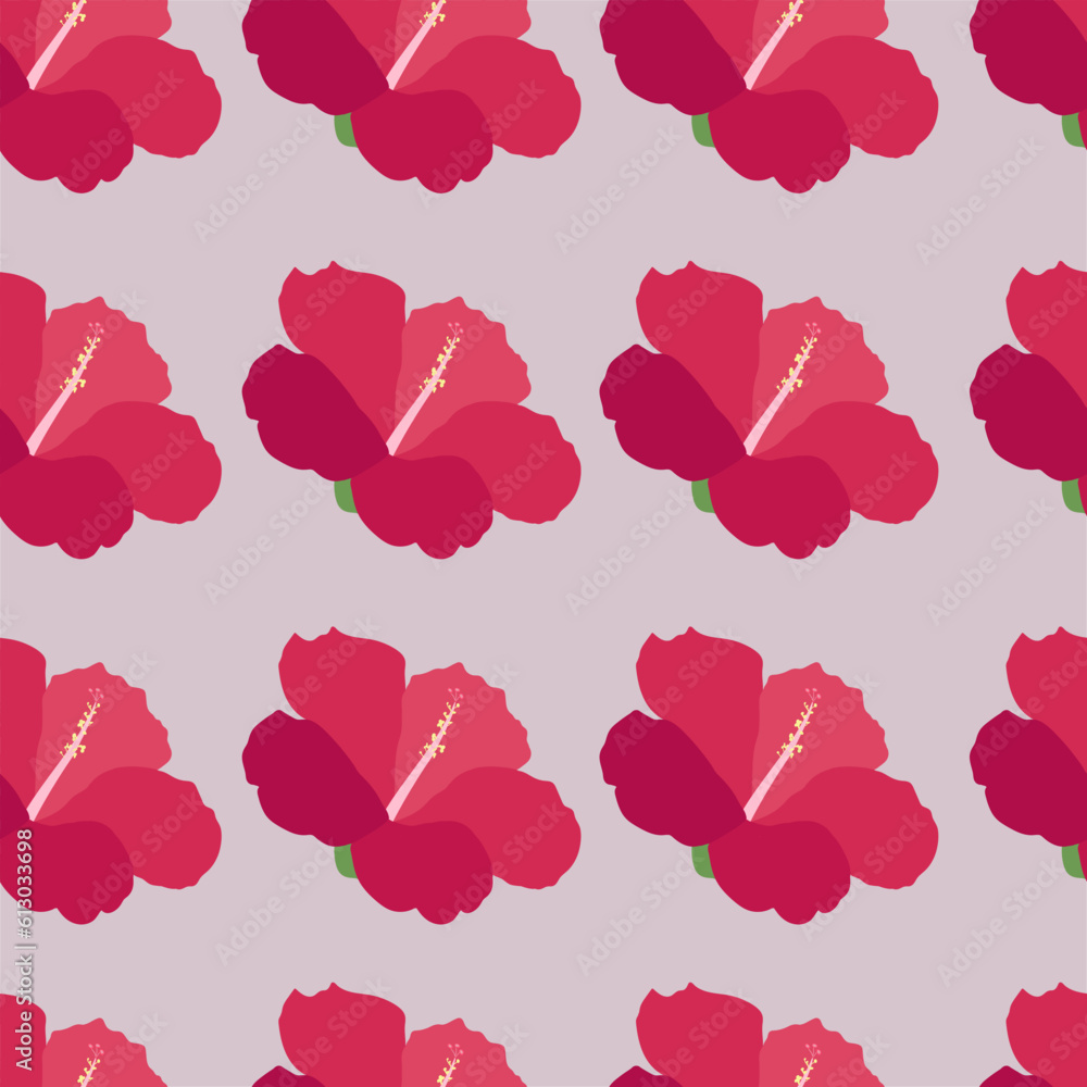 Beautiful hibiscus flowers Vector set of blooming tropical floral for holiday invitations, greeting card and fashion design Tropicania and exoticism Beautiful hibiscus flowers Vector set of blooming tropical floral for holiday invitations, greeting card and fashion design Tropicania and exoticism