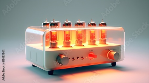 Vacumn tube amplifier photo