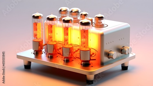 Vacumn tube amplifier photo