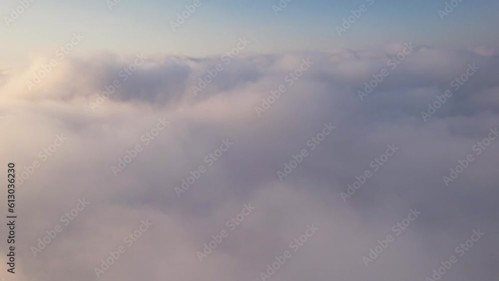 Sunset clouds above Sunset clouds above