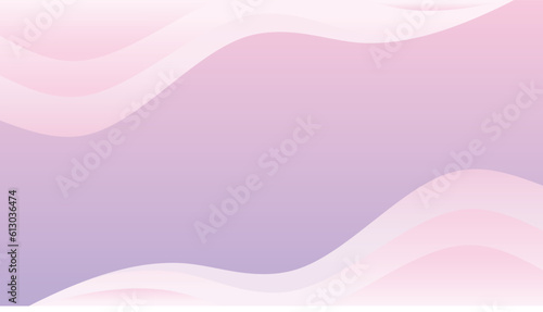 ピンクと紫のウェーブの抽象的なベクター背景画像