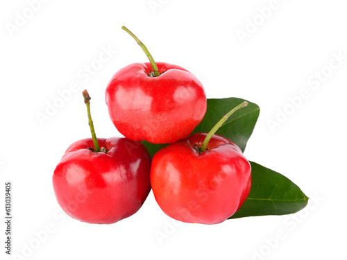 Obraz na płótnie Barbados cherry on transparent png