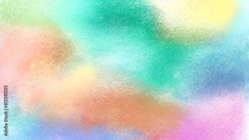 Watercolor pastel background. aquarelle colorful stains on paper ai generated.