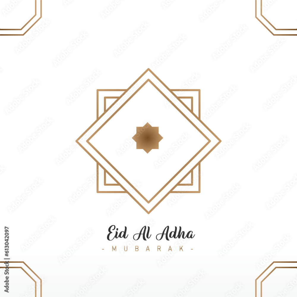 Minimalist design of social media feeds for the promotion of Eid al-Adha celebrations for Muslims