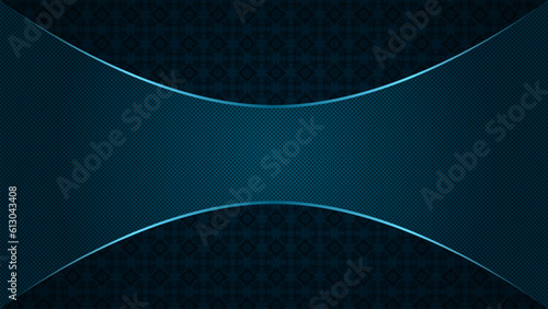 Premium card with blue elements