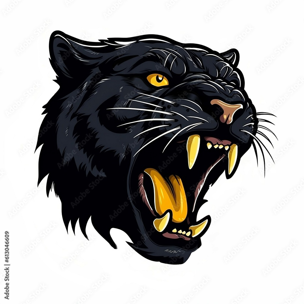 Obraz premium Black Panther Logo