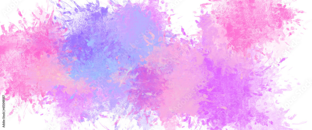 Obraz premium Colorful abstract background with splashes