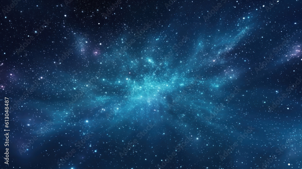 Ultramarine galaxy of stars outer space textures with sparkly 