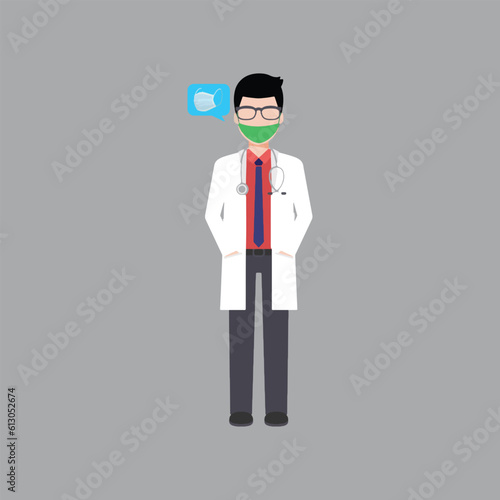 cartoon doctor