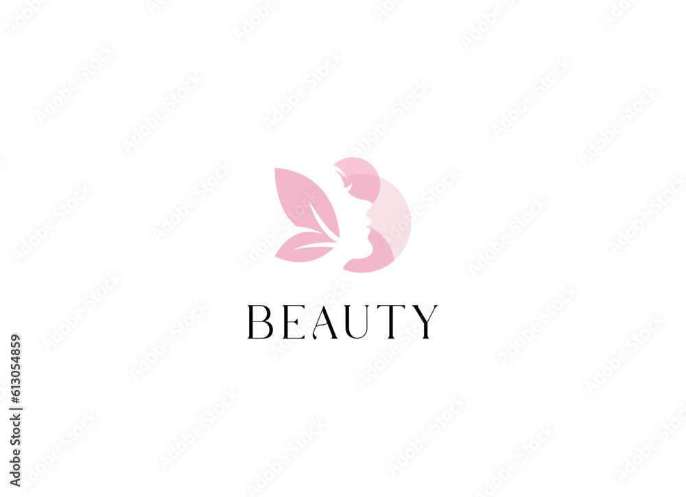 Fresh Beauty Logo Template Design