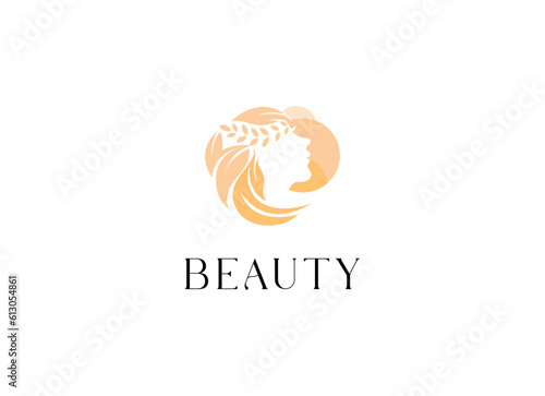 Fresh Beauty Logo Template Design