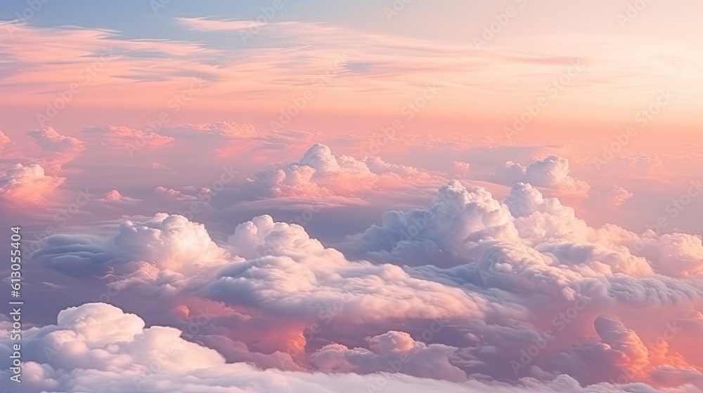 Beautiful Pastel Cloudscape
