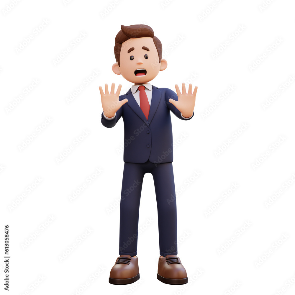 3d male character stress and refused pose 3d male character stress and refused pose