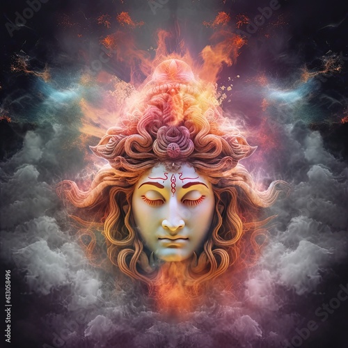 lord shiva eyes closed © Srinivas