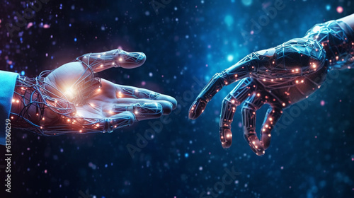 Mensch und Maschine im Dialog: AI und maschinelles Lernen vereint