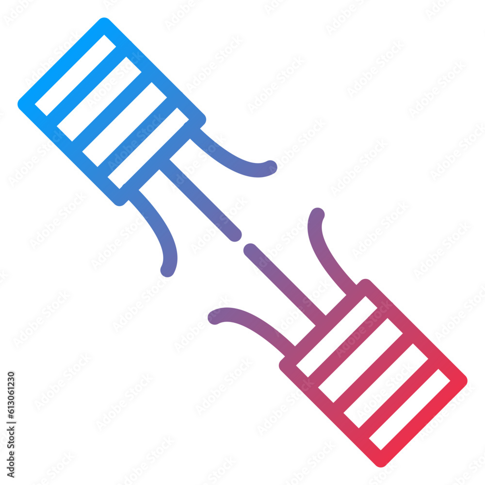 Vector Design Connecting Wires Icon Style Vector Design Connecting Wires Icon Style