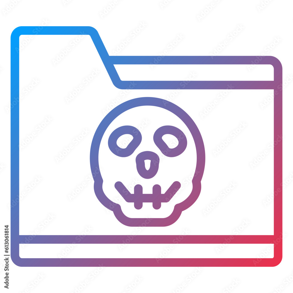 Vector Design File Hacked Icon Style Vector Design File Hacked Icon Style