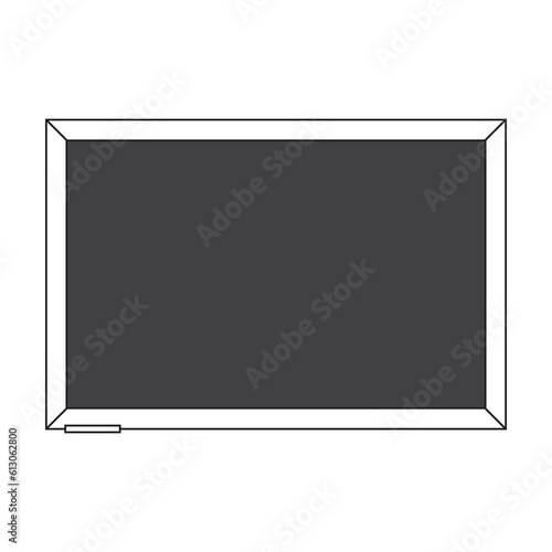 blackboard line vector illustration