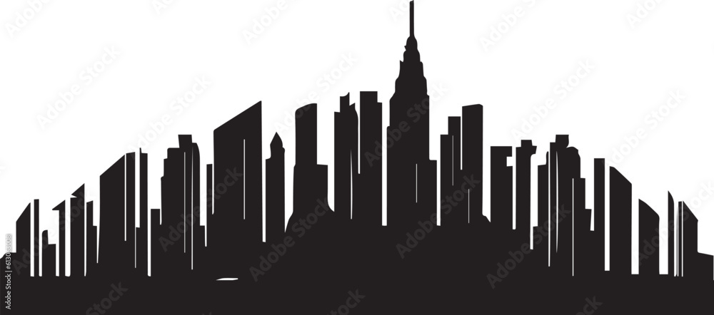 City Vector silhouette