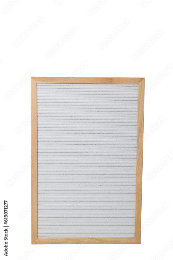 Obraz premium PNG, letter board isolated on white background