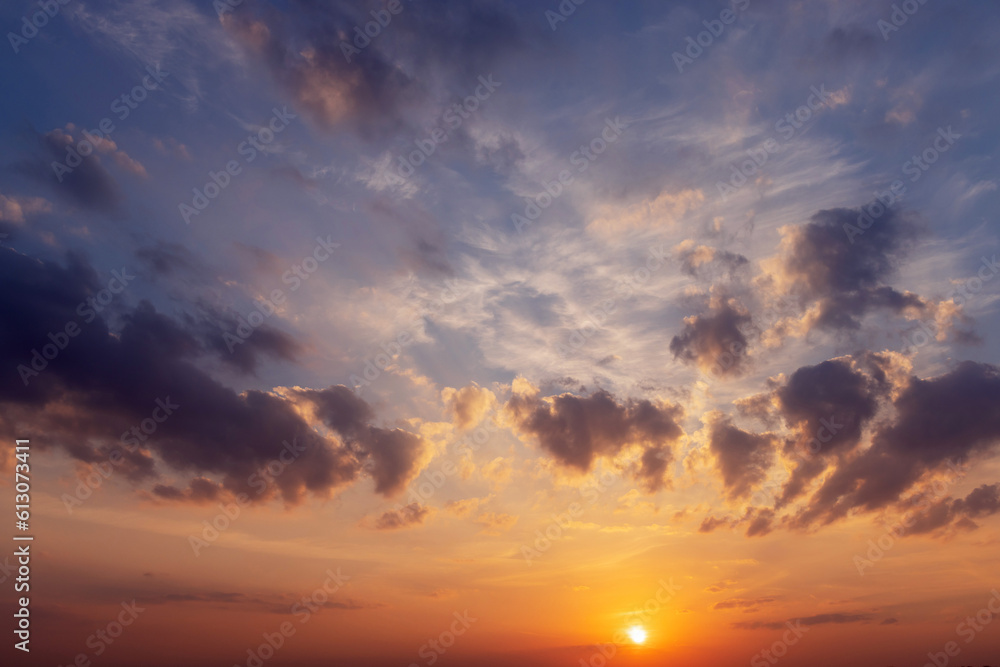 A stunning sunset view A stunning sunset view