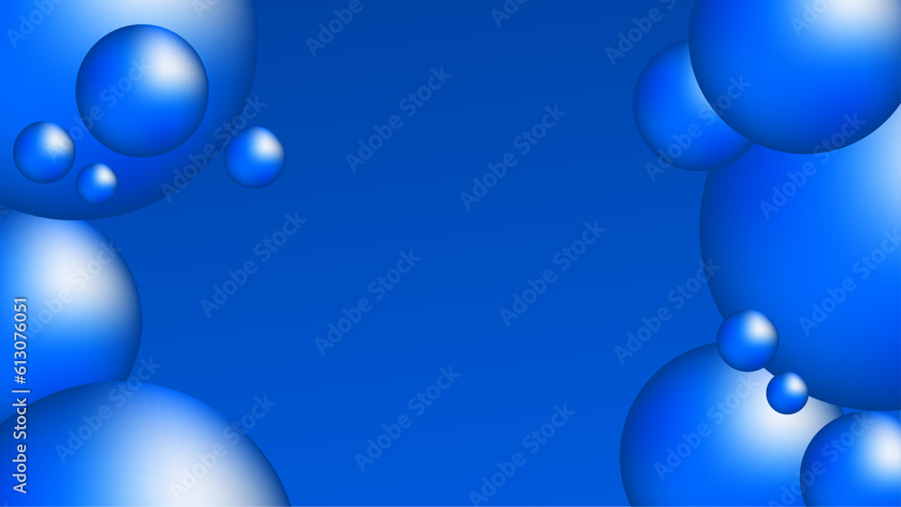 Bright colorful sun and sea bokeh background