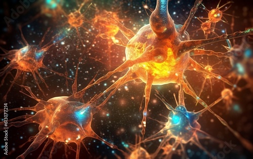 Brain Neuron Cells.