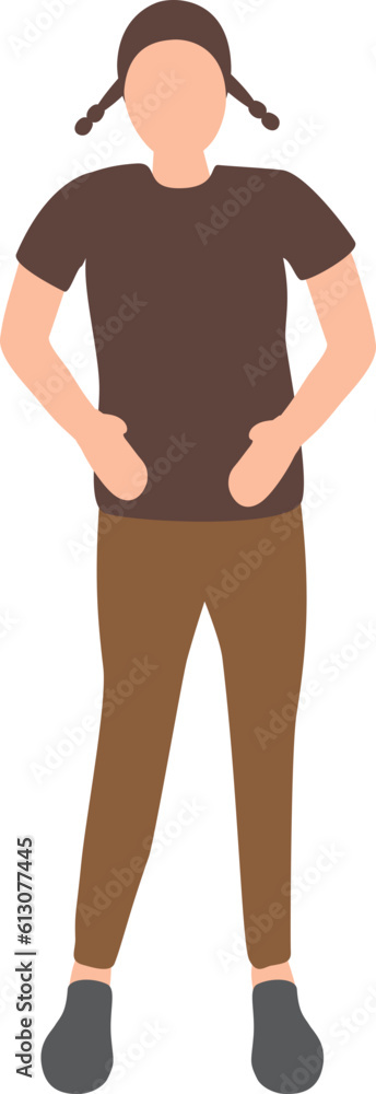 Fototapeta premium Woman Person Charachter