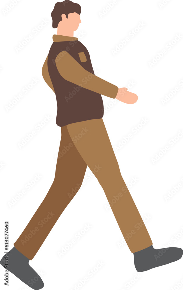 Man Walking Gesture Man Walking Gesture