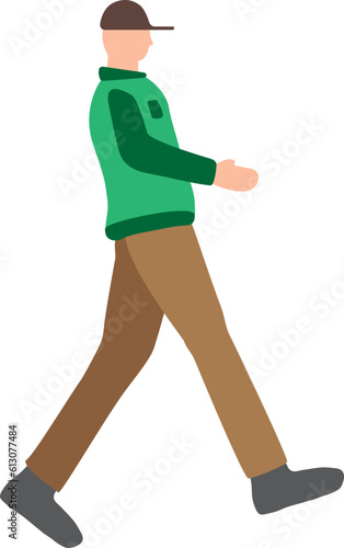 Man Walking Gesture