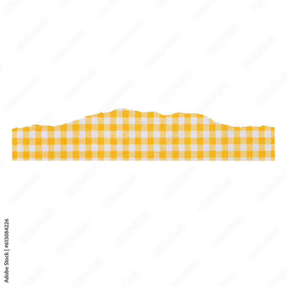 Gingham Rustic Cotton Fabric Paper texture Note pad Sticky pad Shape torn paper Gingham Rustic Cotton Fabric Paper texture Note pad Sticky pad Shape torn paper