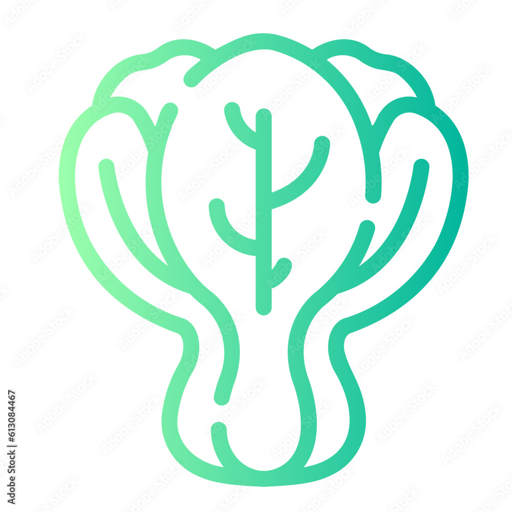 Obraz premium pakcoy Line Gradient Icon
