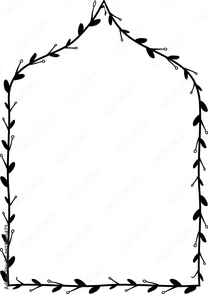Ogee Arch rectangular frame architectural Flower window Flower door flower frame floral leaf leaves decoration natural Botanical Branches wedding card anniversary celebration beautiful arabesque Eleme Ogee Arch rectangular frame architectural Flower window Flower door flower frame floral leaf leaves decoration natural Botanical Branches wedding card anniversary celebration beautiful arabesque Eleme