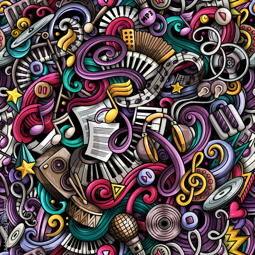 abstract background music art