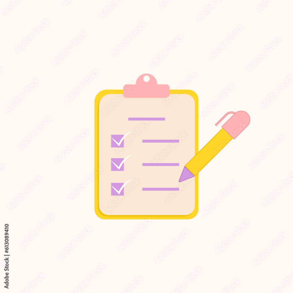 document icon. checklist icon symbol document icon. checklist icon symbol