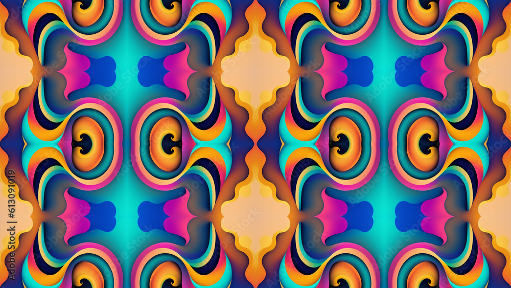 Fototapeta premium pattern with circles