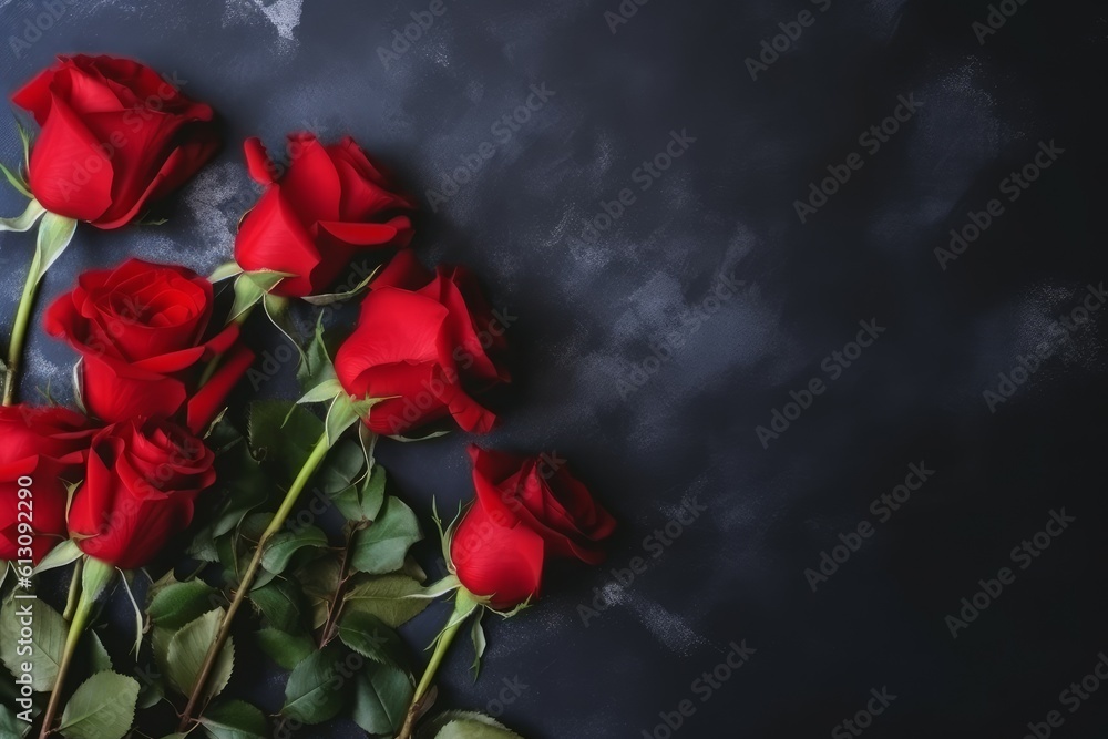 Red roses. Generate Ai Red roses. Generate Ai